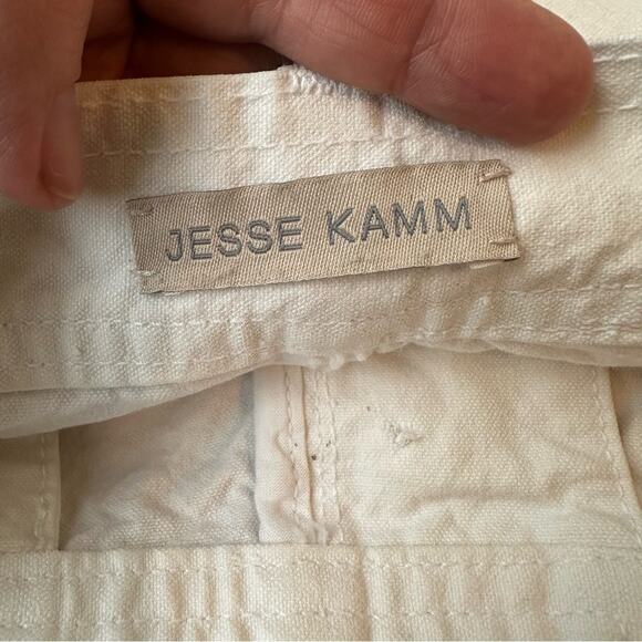 Jesse Kamm Sailor pants cream wide leg canvas XXS - Picture 6 of 9